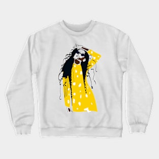 Black girl Crewneck Sweatshirt